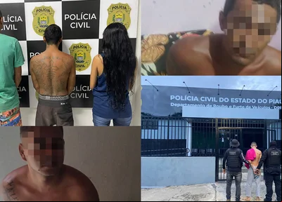 Presos em operação contra o roubo de veículos em Teresina
