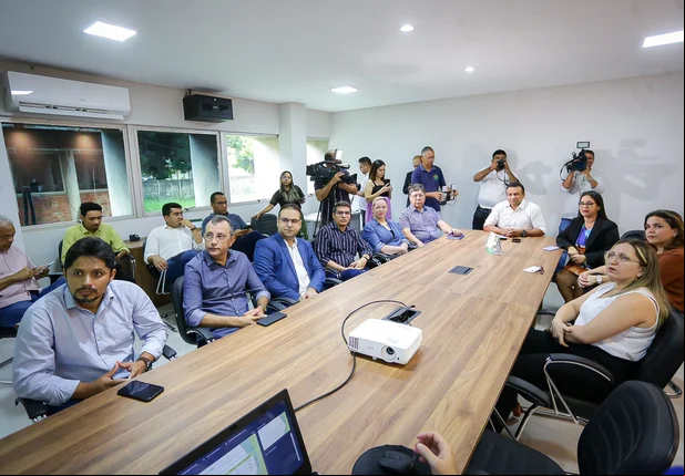 Reunião ocorrida na sede da SADA