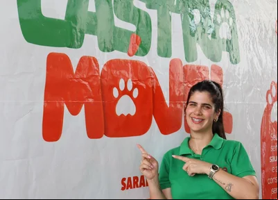 Vereadora Thanandra Sarapatinhas inaugura Castramóvel