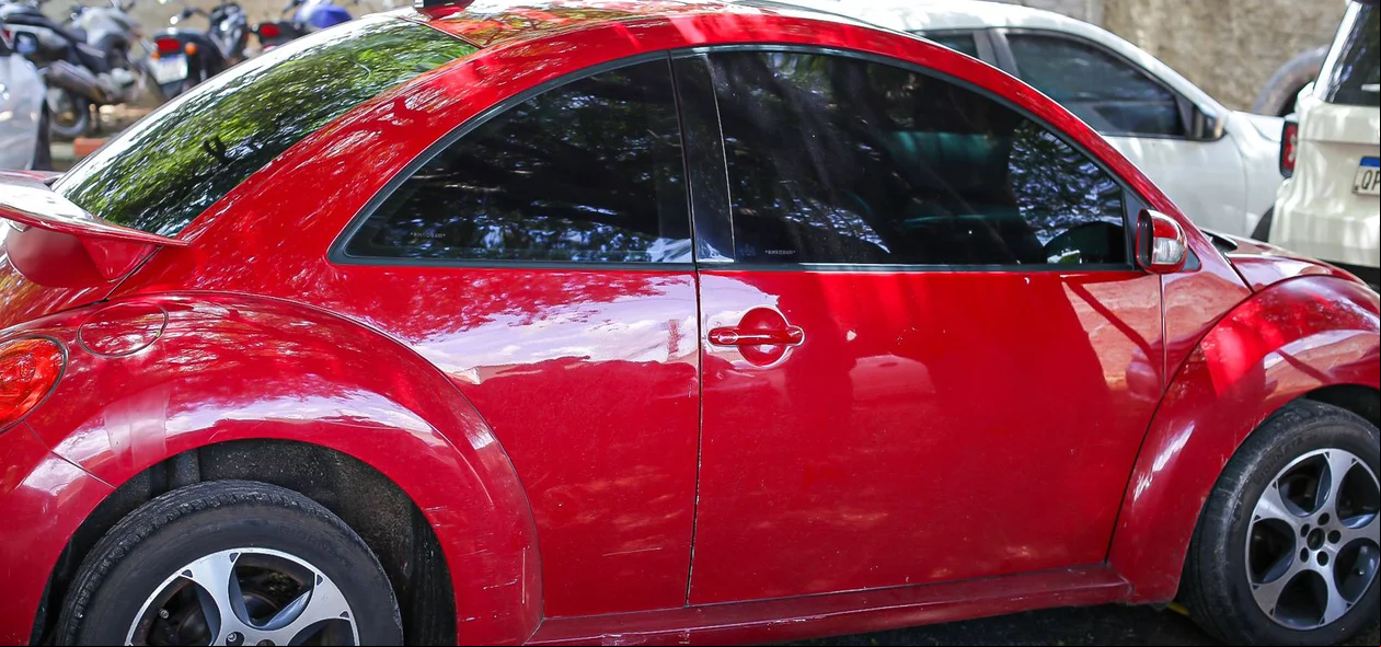 Carro modelo New Beetle
