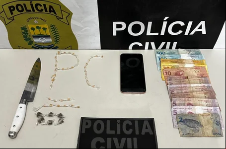 Homem é preso por tráfico de drogas em Caxingó