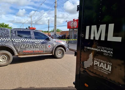 IML foi ao local remover o corpo da vítima