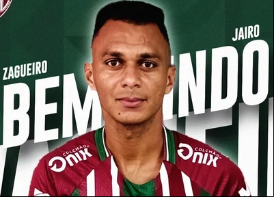 Jairo, zagueiro do Fluminense-PI