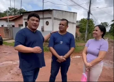 Maxwell da Mariínha anunciando as melhorias