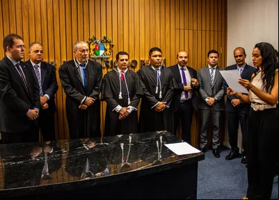 Posse dos novos juízes do TJ-PI