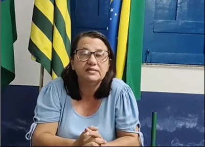A secretária de Assistência Social de Itainópolis, Marilene Rodrigues