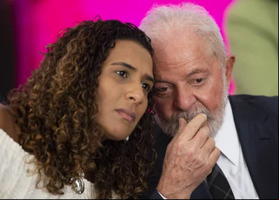 Anielle Franco e presidente Lula