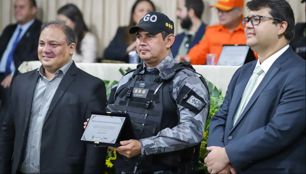 Coronel Jacks Galvão também recebeu a honraria