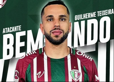 Guilherme Teixeira, atacante do Fluminense-PI