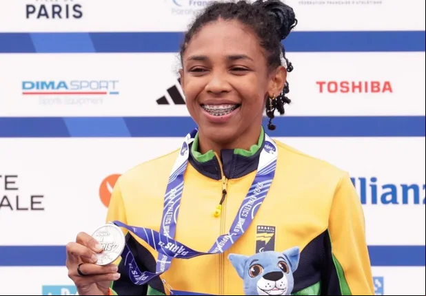 Keyla Barros em disputa do Mundial em 2023