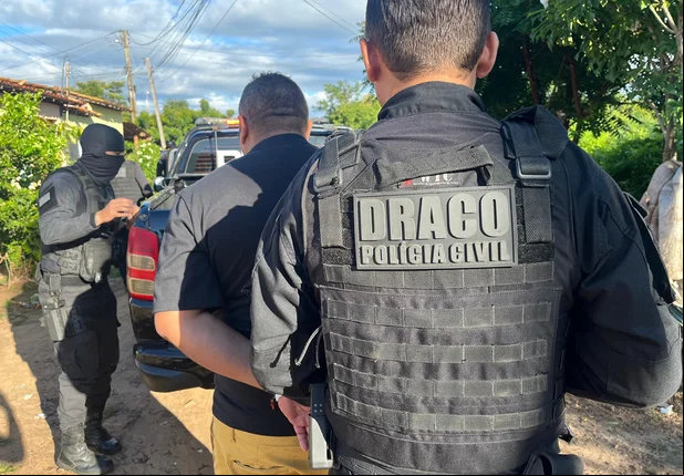 Líder de facção criminosa atuante em Pedro II é preso pelo DRACO