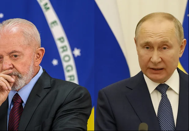 Lula e Vladimir Putin
