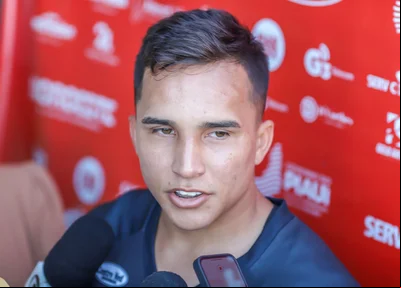 Matheus Sabiá, atacante do River