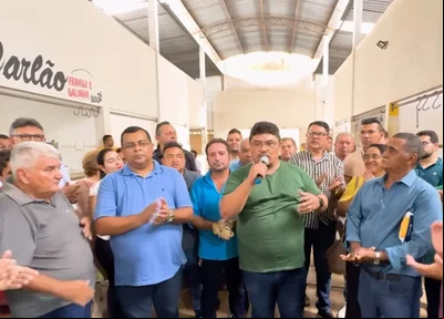 Prefeito Maxwell da Mariínha anuncia reforma do Mercado Público de Altos