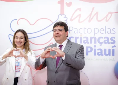 Rafael Fonteles celebra o primeiro ano do Pacto Pelas Crianças