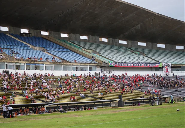 Torcida do River compareceu ao Albertão na estreia da Série D 2024