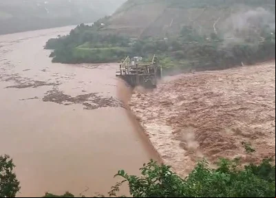 Barragem rompeu no Rio Grande do Sul