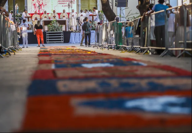 Celebração de Corpus Christi em Teresina