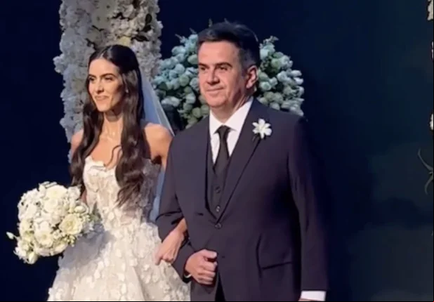 Ciro Nogueira ao lado da filha, Eliane Nogueira