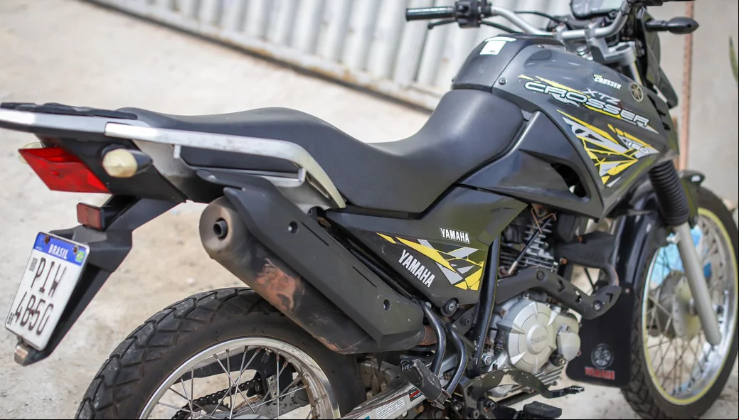 Motocicleta do trabalhador