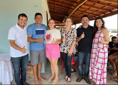 Pré-candidata à prefeitura de Santa Cruz do Piauí recebe apoio de vereador