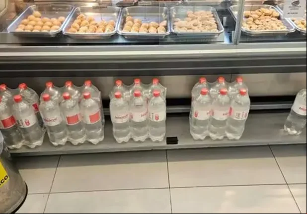 Venda de água em estabalecimento no Rio Grande do Sul