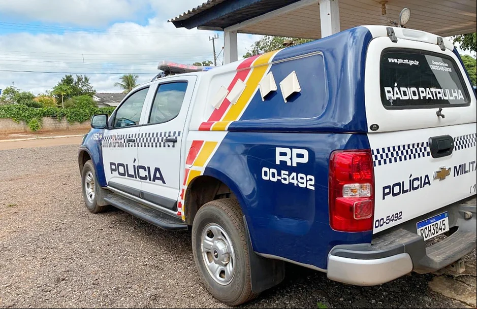 Viatura da Polícia Militar do Mato Grosso