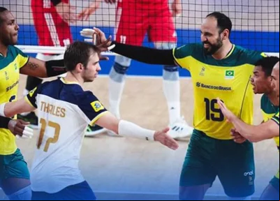 Brasil volta a vencer a Polônia na Liga das Nações de Vôlei após 3 anos