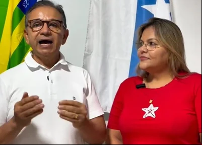 Dr. Hélio e Flaviana Veras