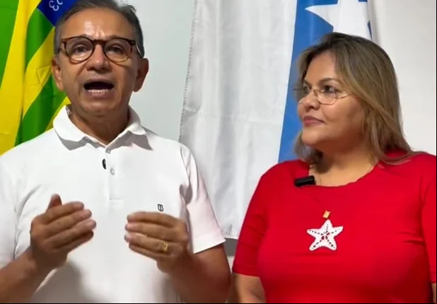 Dr. Hélio e Flaviana Veras