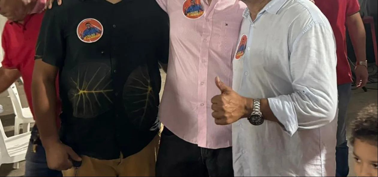 Evento de lançamento da pré-candidatura de Celso Henrique