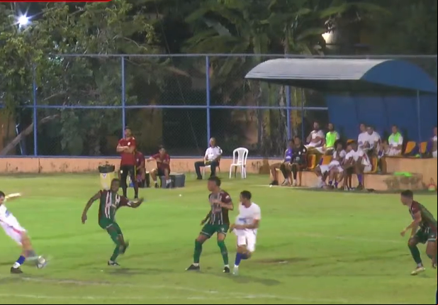 Fluminense-PI leva gols aos 51 minutos e fica empata contra o Cametá