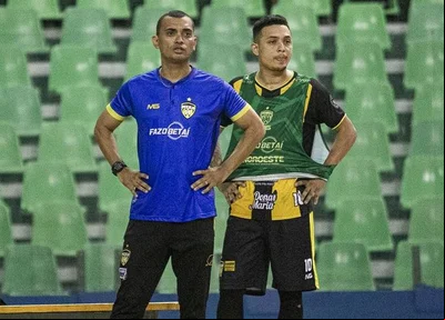Léo Silva, técnico da AABB/Mesa 14