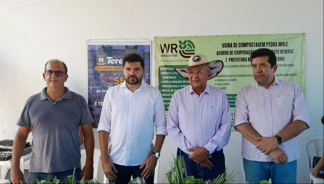 Prefeito Dr. Pessoa comanda a solenidade