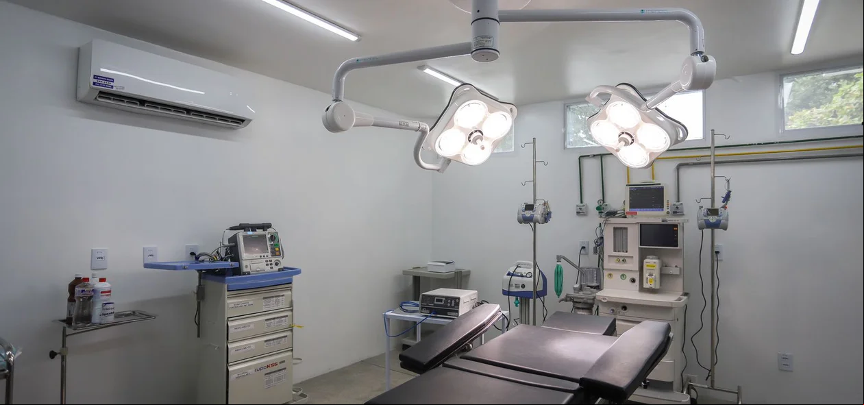 Sala de atendimento aos pacientes