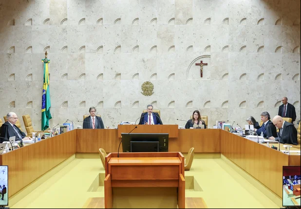 Sessão plenária do Supremo Tribunal Federal