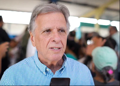 Vereador Renato Berger durante o evento