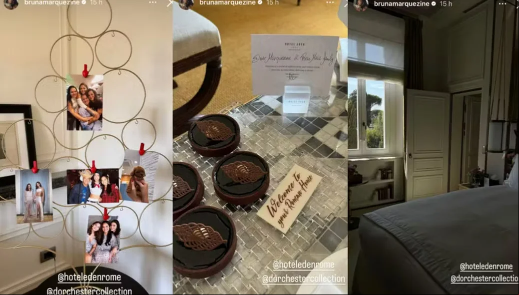 Fotos compartilhadas por Bruna Marquezine