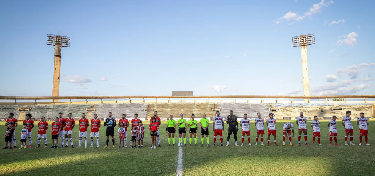 Jogo pela Série D do Brasileirão aconteceu no Albertão