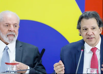 Lula e Fernando Haddad