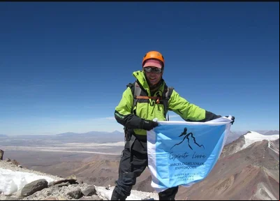 Marcelo Delvaux, alpinista brasileiro