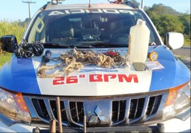 Polícia Militar prendeu grupo suspeito de furtos de animais em União