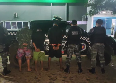 Três pessoas são presas por tráfico de drogas em Piripiri