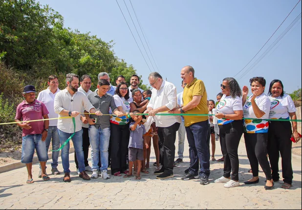 Inauguração de obras do OPA em Parnaíba