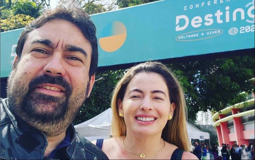 Junno Pinheiro e Denyse Carvalho