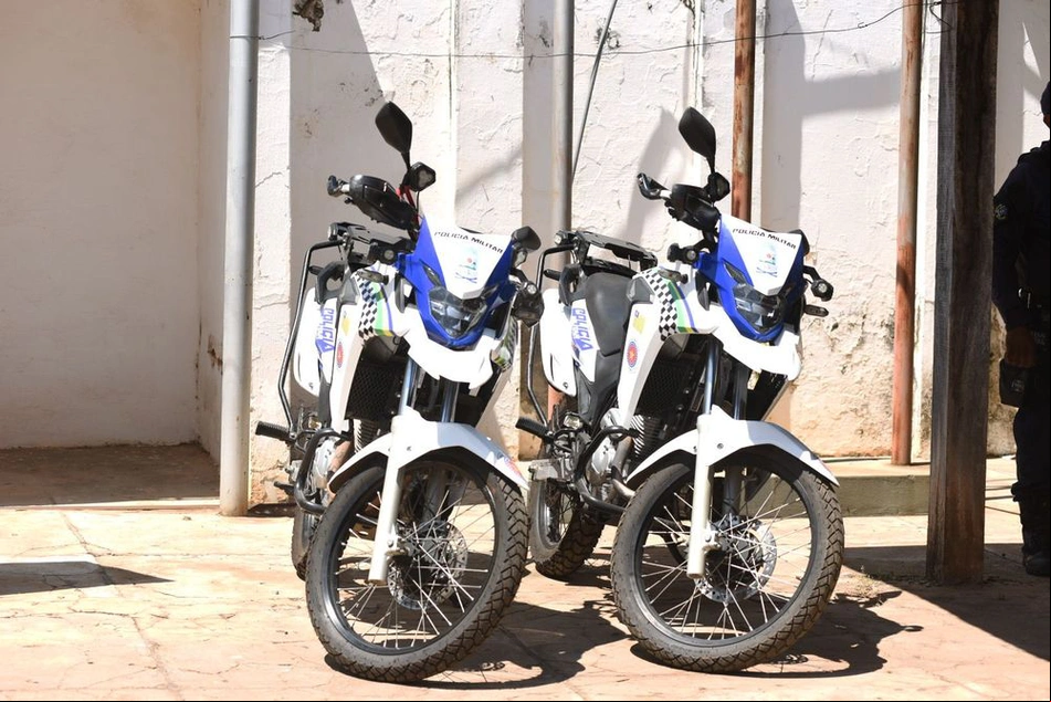 Para reforçar operações, PM realiza a entrega de motocicletas