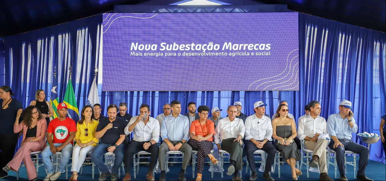Inauguração da subestação