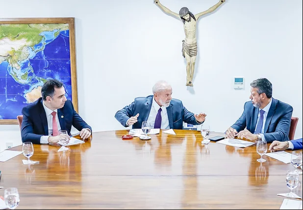 Lula, Arthur Lira e Rodrigo Pacheco