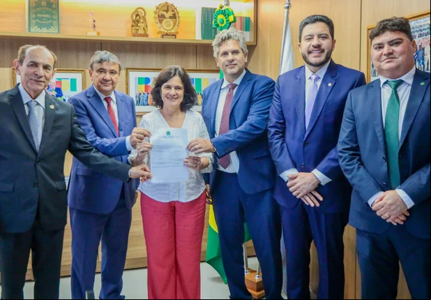 Jadyel Alencar e Pablo Santos no Ministério da Saúde