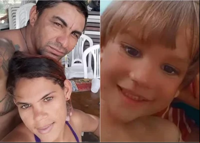 Antonio Lopes Severo e Giselda da Silva Andrade são acusados de matar criança de 2 anos